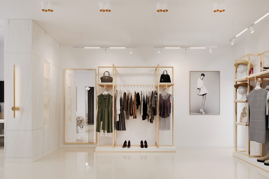 Clothing showroom