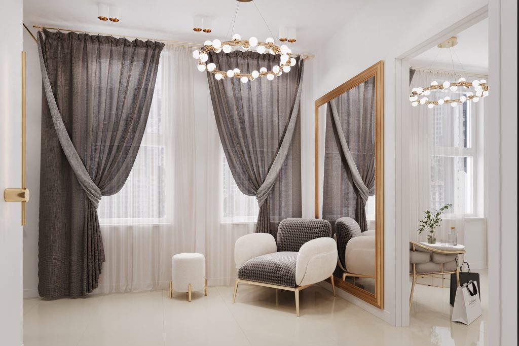Clothing showroom