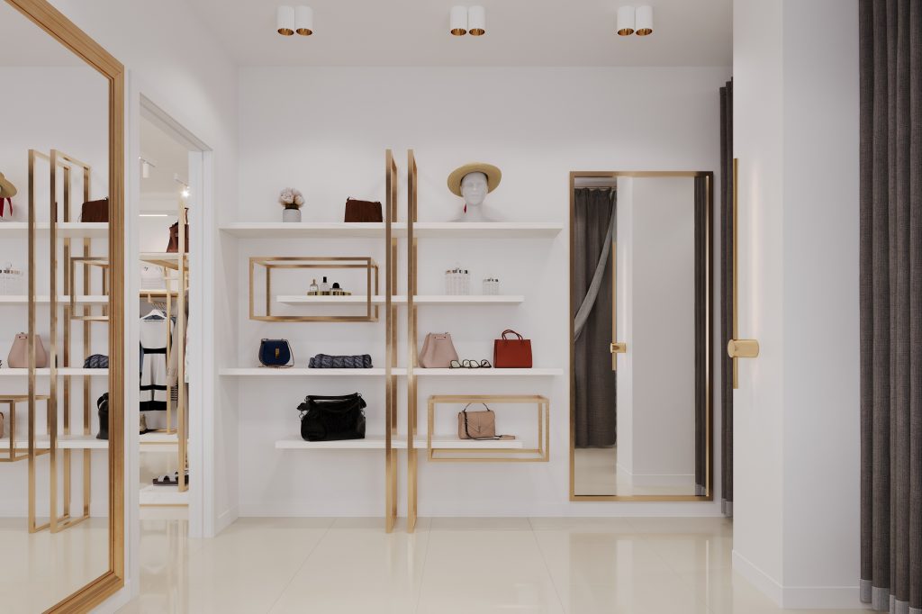Clothing showroom