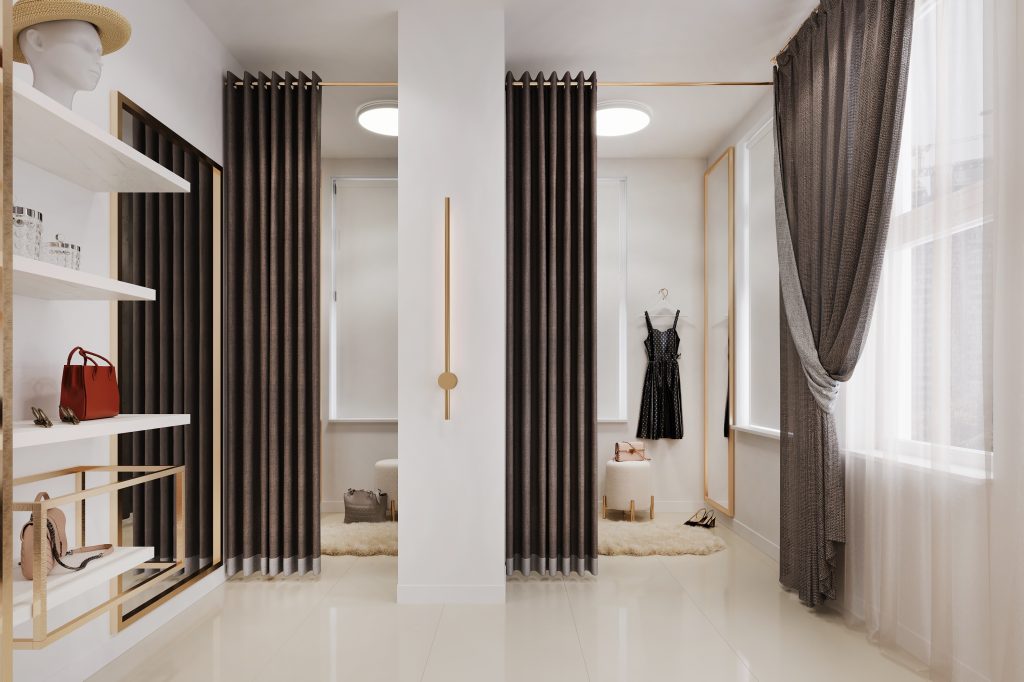 Clothing showroom